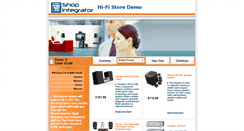 Desktop Screenshot of hifistoredemo.shopintegrator.com